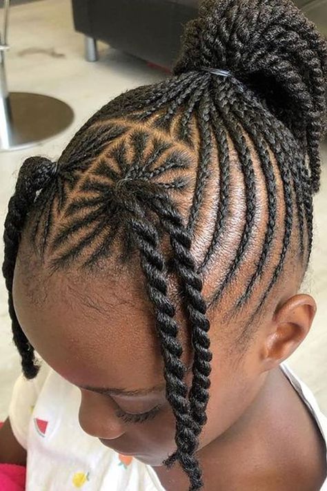 Little Girls Hairstyles Hair Cornrows, Kids Cornrow Hairstyles, Toddler Braided Hairstyles, Black Kids Braids Hairstyles, Kids Braids, Lil Girl Hairstyles, Toddler Hairstyles Girl, Braided Cornrow Hairstyles, Natural Hairstyles For Kids