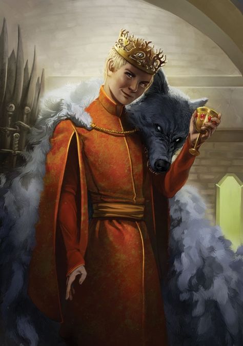 "King Joffrey" by Kei Ruediger King Joffrey, Joffrey Baratheon, Game Of Thrones Books, A Game Of Thrones, Fire Book, Asoiaf Art, Song Of Ice And Fire, Jaime Lannister, Gra O Tron