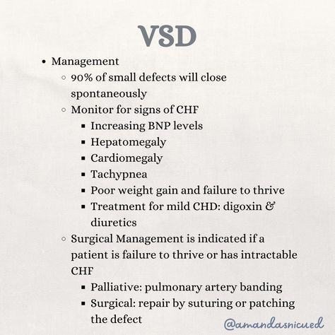 Ventricular Septal Defect: Understanding the Most Common CHD 🫀 🫀Ventricular septation is a vital process in embryologic development, shaping the interventricular septum. Yet, abnormalities can lead to Ventricular Septal Defects (VSDs), the most prevalent congenital heart defect, constituting 20% of identified lesions in some studies. VSDs vary in location, with perimembranous VSDs being the most common. Their impact on circulation shifts as pulmonary and systemic vascular resistances change ... Clinical Nurse Specialist, New Grad Nurse, Heart Diseases, Congenital Heart Defect, Heart Defect, Congenital Heart, Study Board, Nicu Nurse, Intensive Care