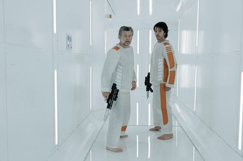 Andy Serkis on His Return to Star Wars in Andor | StarWars.com Andor Star Wars, Thx 1138, Star Wars Andor, Prison Outfit, Andy Serkis, Diego Luna, Towards The Sun, Creating Characters, I Dont Know