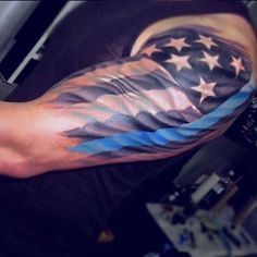 Red Line Tattoo, Cop Tattoos, Firefighter Tattoos, Police Tattoo, Firefighter Tattoo, Flag Tattoos, Fire Fighter Tattoos, Military Tattoo, Patriotic Tattoos