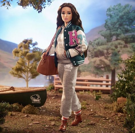 Barbie Goddess, Home With Nature, Sweatpants Brown, Algonquin Provincial Park, Beaver Logo, Goddess Face, Barbie Signature, Face Mold, African American Dolls