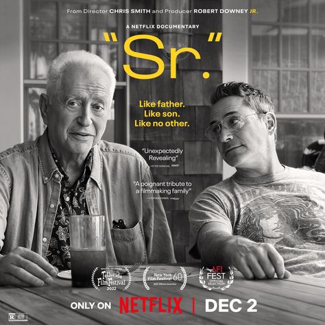 Telluride Film Festival, Susan Downey, Norman Lear, Robert Downey Jr., Netflix Documentaries, Film Studies, New Netflix, Netflix Streaming, Downey Junior