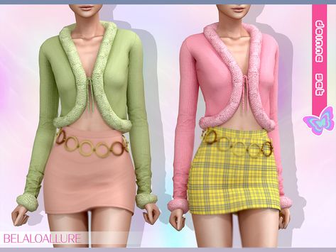 Sims 4 Cc Y2k, Cc Top, Sims 4 Cc Shoes, Sims 4 Mm Cc, Fur Top, Sims 4 Cc Skin, Sims 4 Dresses, Sims 4 Mm, Sims Four