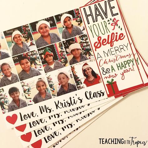 Jumped on the bandwagon and made a selfie Christmas card to send out to parents. Merry Christmas from our class to yours! ❤️#lastminutelucy #atleastitsayshappynewyear #theyllgetitbythen Class Christmas Card, Selfie Christmas Card, Holiday Card Pictures, Classroom Christmas Decorations, Christmas Units, Fall Kindergarten, Parent Involvement, Christmas Kindergarten, Board Member