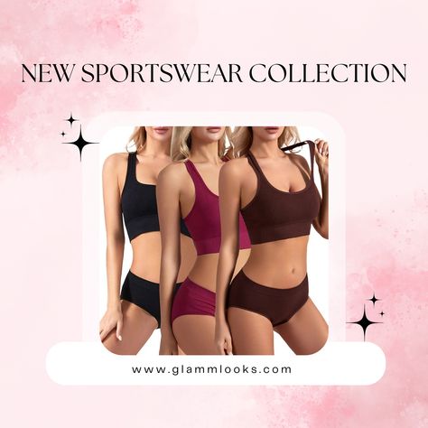 ⚠️ Get ready to move with us! ⚠️ Our new collection of high-performance sports bras and shorts is here! 💪 From supportive and sweat-wicking bras to comfortable and breathable shorts, we've got you covered for any activity. Swipe through to see all the winning styles. ⬅️ Which sports bra and shorts combo makes you feel like a champion? Let us know in the comments below! 🏆 Shop the new collection now and level up your fitness game! Link is in the Bio 🔗 #sportsbra #NewArrivals2024 #Fit... Supportive Sports Intimates At Affordable Price, Training Sports Bra With Built-in Shorts, Compressive Elastane Sports Bra With Moisture-wicking, Sports Bra And Shorts, Move With Us, Get Ready To Move, Pink Micro-elastic Sports Bra With Light Support, Pink Moisture-wicking Sports Bra In Seamless Fabric, Getting Ready To Move