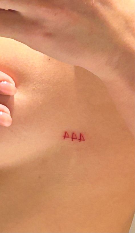 Dainty 444 Tattoo, 444 Tattoo Under Breast, 444 Rib Tattoo, 444 Red Ink Tattoo, 444 Red Tattoo, 444 Tattoo Ideas Font, Small 444 Tattoo, Small Tattoos Red, Red 444 Tattoo