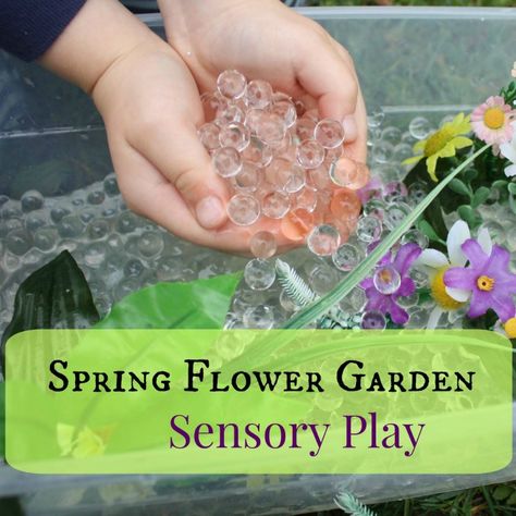 Spring Sensory Activities, Garden Sensory, Spring Sensory, Spring Flower Garden, Garden Ideas To Make, Sensory Activities For Kids, Contact Sheet, Spring Garden Flowers, Play Garden