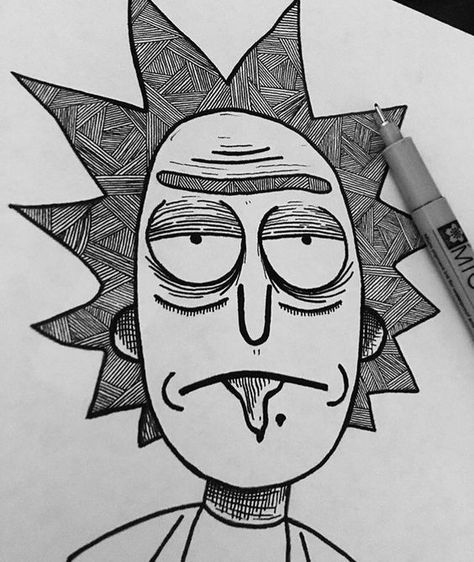 Todo Fanart, Rick And Morty Drawing, Arte Doodle, Trippy Drawings, Art Sketches Doodles, Doodle Art Drawing, Art Drawings Sketches Pencil, Dark Art Drawings, Learn Art