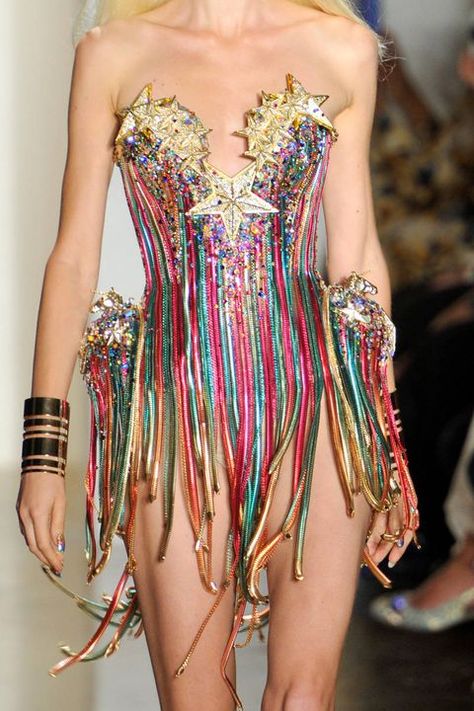 The Blonds Spring 2013 Ready-to-Wear Detail The Blonds, Costume Inspirations, Diy Outfits, Embellishment Details, Fantasy Fashion, Fall 2017, Stage Outfits, Fashion Details, Fashion Week Spring