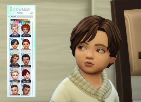 Hairstyles: Romano Vargas Hairstyle for Toddlers – My Stuff Origin. Available in default textures, 18 colors. Available for the base game. The post Romano Vargas Hairstyle for Toddlers at My Stuff Origin appeared first on Lana CC Finds - Sims 4 CC, Hair, Worlds, Cheats, Guides, Mods Sssvitlas. Infant Sims 4 Hair, The Sims 4 Infant Cc Hair, Sims Infant Cc Hair, Sims 4 Male Infant Cc, Sims 4 Cc Infant Hair Male, Infant Hair Cc Sims 4, The Sims 4 Cc Baby Hair, Kid Cc Sims 4, Ts4 Infant Cc