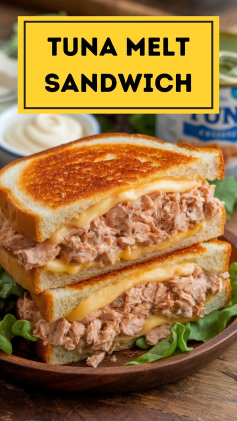 Classic Tuna Melt Sandwich Recipe Easy Tuna Dinner Recipes, Tuna Twist Recipe, How To Make A Tuna Melt, Tuna Melt Wrap, Recipes With Tuna, Easy Tuna Melt, Fall Sandwich, Tuna Wraps Recipes, Tuna Sandwich Recipe