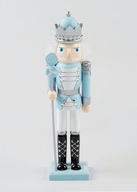 Glitter Jewel Christmas Nutcracker (38cm x 10cm) – Blue – Matalan Jewel Christmas, Jeweled Christmas, Nutcracker Soldier, Celebrity Fashion Trends, Christmas Journal, All Christmas, Thoughtful Christmas Gifts, Navidad Diy, Christmas Shop