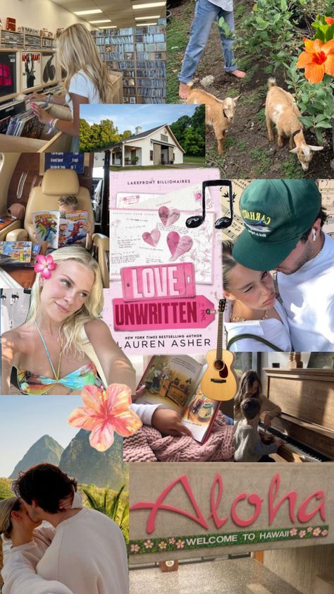 Love unwritten - Lauren Asher - Ellie & Rafa #books #booktok Love Redesigned Lauren Asher Aesthetic, Love Unwritten Lauren Asher, Love Unwritten, Books Recs, Reading Inspiration, Book Collage, Books 2024, Future Library, Book Edits