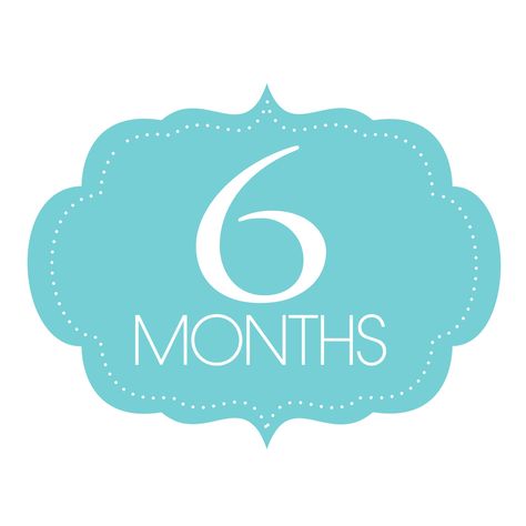 Happy 6 Month NOMADiversary to Us! Happy 6 Months, 6 Meses Bebe Celebracion, 6 Month Baby, Simple Wedding Cake, Name Stickers, 6 Months, 90th Birthday, Landscape Wallpaper, Baby Month By Month