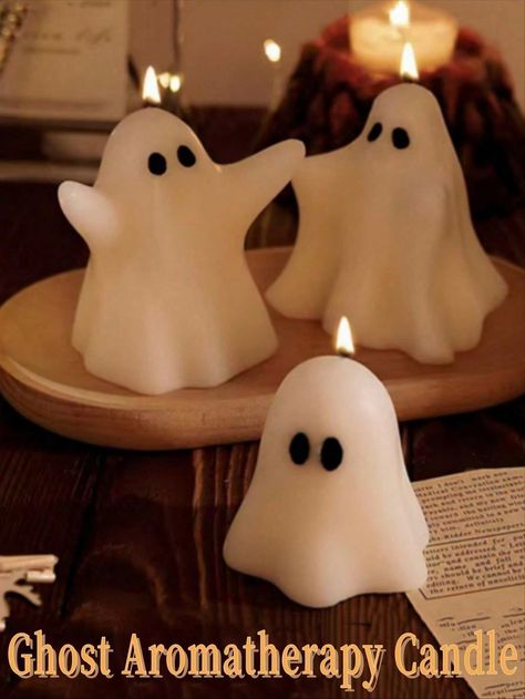 1pc Halloween Ghost Scented Candle, Spooky Atmosphere Festive Gift, Hand-Made Smokeless Candle, Suitable For Dining Table, Party, Birthday Cake, Home Decor, Wedding Party Decor, Fragrant Candle, Suitable For Halloween, Thanksgiving, Christmas Party for Sale New Zealand| New Collection Online| SHEIN New Zealand Party Birthday Cake, Table Party, Fragrant Candles, Wedding Party Decor, Home Decor Wedding, Halloween Ghost, Decor Wedding, Party Table, Thanksgiving Christmas