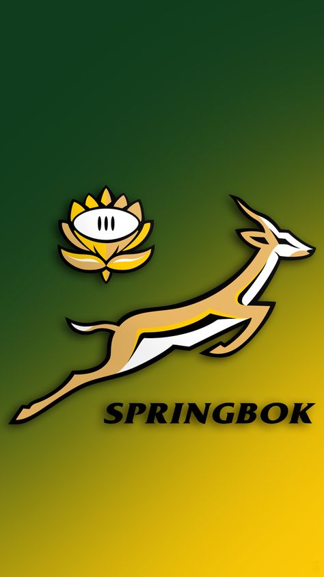 Springboks Wallpaper Rugby, Springboks Rugby South Africa Wallpaper, Spring Bokke Rugby, Springbok Rugby Logo, Springbok Rugby Wallpaper, Rugby Cookies, Rugby Background, Springbok Logo, Wallpaper South Park