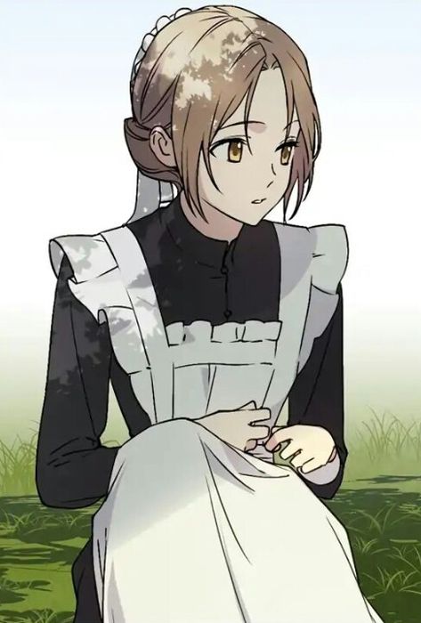 A Capable Maid Maid Manhwa, A Capable Maid, Manhwa Panels, Maid Girl, Coloured Manga, Anime Hands, Maid Outfit, Manhwa Manga, Anime Images