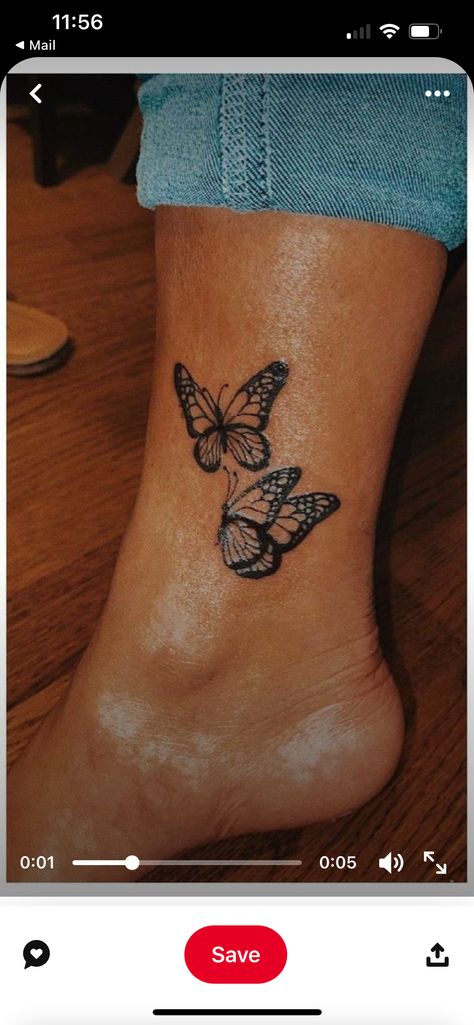 Butterfly Ankle Tattoo Black Women, Women Lower Leg Tattoo, Foot Tattoos For Women Butterfly, Lower Leg Tattoos Women, Butterfly Ankle Tattoo, Butterfly Ankle Tattoos, Lower Leg Tattoos, Foot Tattoos For Women, Tattoos Women