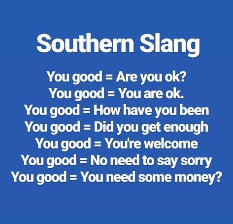 Funny Southern Sayings, Southern Phrases, Southern Belle Secrets, Southern Humor, Southern Slang, Southern Pride, Southern Sayings, Southern Life, Are You Ok