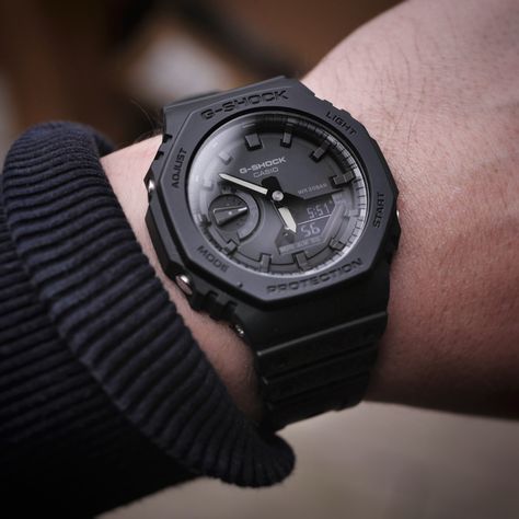 Watches For Men Gshock, Gshock Watch For Men, Best G Shock Watch, G Shock Watch, G Shock Watches Mens, All Black Watches, G Shock Men, Casio G Shock Watches, Levis Shirt