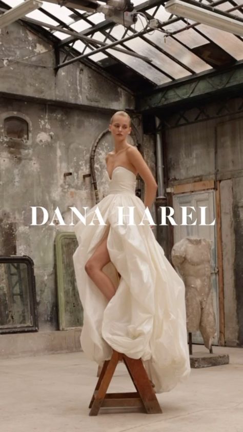 Introducing our SS25 collection: ‘Gaia’ - Redefining Elegance #DanaHarel | Instagram Dana Harel, Sareh Nouri, Ss 25, Ancient Beauty, Bridal Couture, Couture, Beauty, Instagram