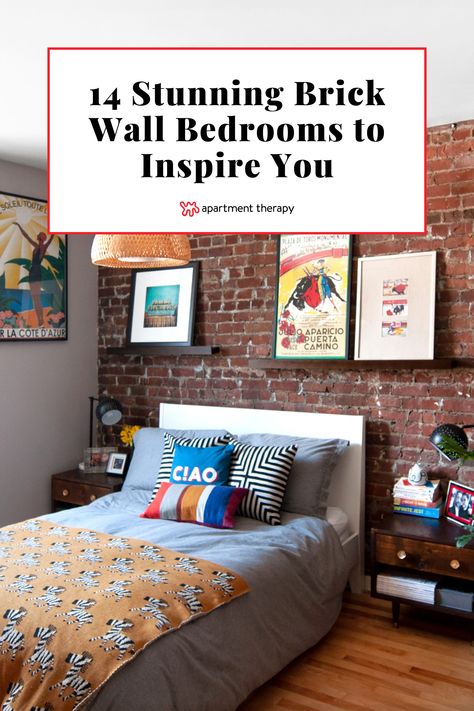 Lean into brick-wall bedroom inspiration with this list of some of the most expertly-designed options.