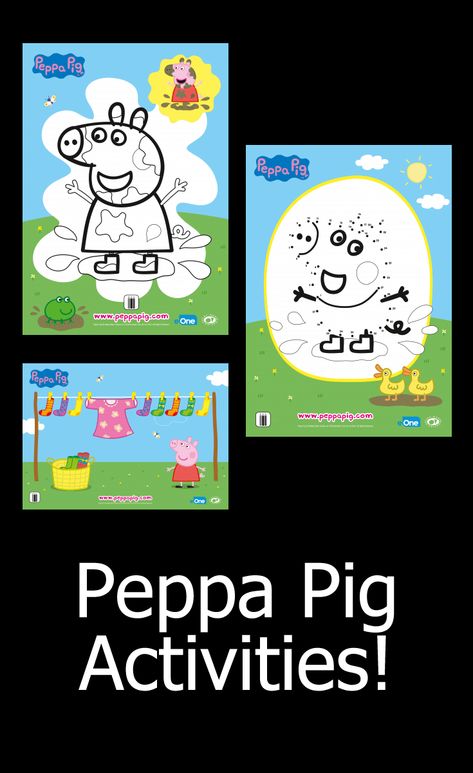 Peppa Pig Activities, Peppa Pig Party Games, Pig Activities, Peppa Pig Printables, Peppa Pig Happy Birthday, Peppa Birthday, Peppa Pig Birthday Party Decorations, Peppa Party, Pepper Pig