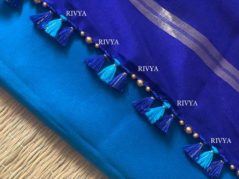 #rivyatassels#rivyatraditionalkuchu#handcraftedkuchu#rivyasareekuchu#potlikuchu#kanjeevaramsareetassels#handcraftedelegance#elegancehandcrafted#tasselslove#lovefortassels#bridaltassels#bridalkuchu#babykuchu#babykuchuwithbeads Saree Kuch, Saree Tassel, Saree Kuchulu, Tassels Fashion Clothing, Saree Kuchu New Designs, Pink Blouse Designs, Saree Pallu, Kalamkari Dresses, Kuchu Designs