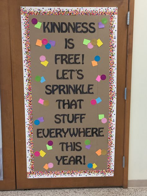 Teacher Appreciation Doors, Room Doors, Teacher Appreciation Week, Teacher Appreciation, Sprinkles, Door Decorations, Frame