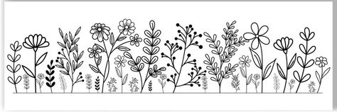 Set of botanical plant with flowers line art element design 6873778 Vector Art at Vecteezy Line Floral Drawing, Lab Notebook, Flowers Line Art, Svg Flowers, Free Stencils Printables, Rabbit Drawing, Art Composition, Element Design, Stencils Printables