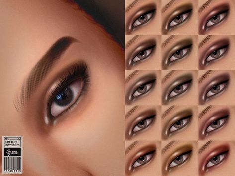 Sims 4 Cc Smokey Makeup, Sims 4 Makeup Cc Eyeshadow, Sims 4 Eyeshadow, Mod Makeup, Smoky Eyeliner, Sims 4 Cc Eyes, Die Sims 4, Smoky Eyeshadow, Makeup Cc