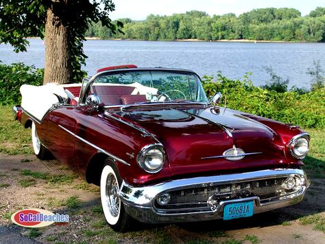 1957 Oldsmobile 88 Convertible... 1957 Oldsmobile, Oldsmobile 88, Cars Muscle, American Classic Cars, Old Classic Cars, Classy Cars, Rat Rods, Classic Cars Vintage, Classic Cars Trucks