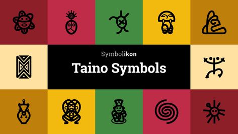 Taino Symbols meanings Puerto Rico Tattoo, European Tribes, Taino Tattoos, Taino Symbols, Taino Indians, Puerto Rico Art, Visual Library, Moon Symbols, Buddhist Symbols