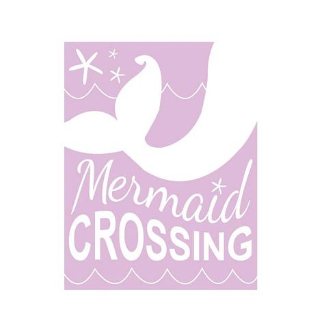 This mermaid crossing nursery wall art print is perfect for a mermaid, beach or surf theme nursery or playroom decor. Made to order in your Little Mermaid Nursery, Beach Nursery Decor, Nursery Mermaid, Mermaid Nursery Decor, Surf Nursery, Room 2015, Kids Bathroom Art, Beach Nursery, Mermaid Bedroom