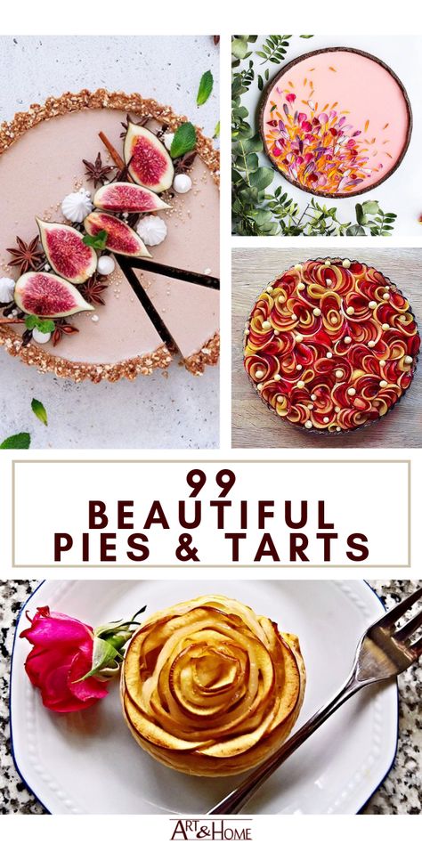 Beautiful Pies & Tarts | Baking Ideas to Inspire | Page 3 of 3 | Art & Home Citrus Tart, Pies And Tarts, Traditional Apple Pie, Impressive Dessert, Lime Tart, Lemon Cheese, Frangipane Tart, Pies Art, Tart Filling