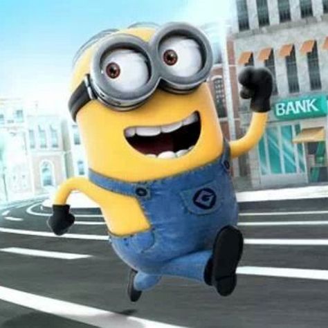 Flickr Minion Run, Bad Minion, Minion Party, Minion Quotes, Hee Hee, Running Time, Minions Funny, Despicable Me, Just Run