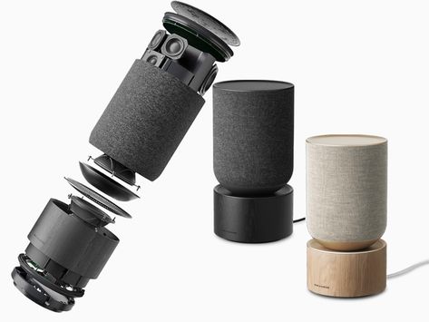 Bang & Olufsen Introduces Beosound Balance Smart Speaker with Active Room Compensation | audioXpress Wearable Robots, Understanding People, High End Speakers, Speaker Projects, Speaker Box Design, Balance Design, Small Speakers, Sophisticated Decor, Bang Olufsen