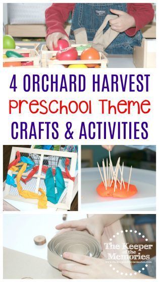 Preschool Harvest Theme, Harvest Preschool, Life Cycle Of A Tree, Preschool Harvest, Preschool Monthly Themes, Tree Crafts For Kids, Preschool Steam, Tree Life Cycle, Tree Activity