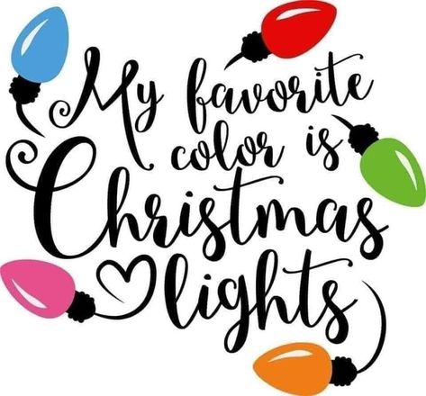 Christmas Shirts Vinyl, Christmas Lights Png, Lights Png, Cricut Christmas Ideas, Christmas Decals, Christmas Vinyl, My Favorite Color, Cricut Craft Room, Cricut Tutorials