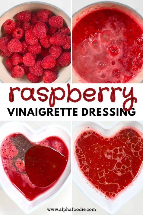 An easy way to make use of the summer's best produce, my homemade raspberry vinaigrette dressing is oh so easy to make. With just three base ingredients, this raspberry vinaigrette recipe is gluten-free, vegan and has no added sugar – just plenty of goodness. Raspberry Vinegarette, Raspberry Salad Dressing, Raspberry Vinaigrette Recipe, Raspberry Vinaigrette Dressing, Raspberry Salad, Raspberry Vinaigrette, Vinaigrette Recipe, Salad Dressing Recipes Homemade, Kitchen Details