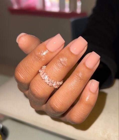 Short Winter Nails, Nails Designs Short, Winter Nails Designs, Natural Nails Manicure, Overlay Nails, Hello Nails, Short Square Nails, Girly Acrylic Nails, Work Nails