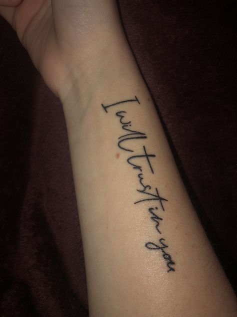 Lauren Daigle Tattoo Ideas, Lauren Daigle Tattoo, Lyric Tattoos, Lauren Daigle, Yours Lyrics, Forearm Tattoo, Tattoos And Piercings, Tattoo Quotes, Tatting