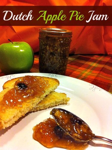 Dutch Apple Pie Jam Apple Jam Recipe, Apple Pie Jam, Summer Fruit Recipes, Canning Jam Recipes, Fall Produce, Dutch Apple Pie, Dutch Apple, Apple Jam, Christmas Basket