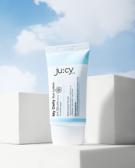 📸 Product Photography by @expplus33 📸: Elevate your sun protection game with Juicy Sunscreen, the epitome of chic sun care, beautifully captured beneath the endless azure sky. This sun-kissed tableau is a testament to the perfect blend of style and safety. Embrace the sun with elegance and protection like never before! ☀️🌤️ #JuicySunscreen #SunProtectionStyle #SkyHighChic Praise Be, Sun Safety, Daily Sun, Sun Lotion, Beauty Marketing, Positive Words Quotes, Product Photographer, Visual Board, Sun Cream