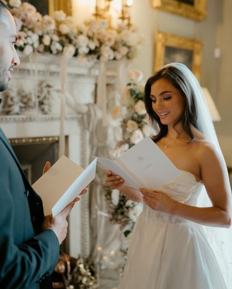 Our top wedding moment that bring tears to our eyes is the exchange of vows! What’s yours? Photography:@photosbyrachelwood Concept, planning: @photosbyrachelwood & @joy_by_ash Venue: @somerleyweddings_events Stylist: @anemonestyle Florist: @thebloominatiflorist Hair: @anavas_studio Makeup: @amberharlowmakeup Dress: @maramariebridal Dress: adelaislondon Veils: @rebeccaannedesigns Jewellery: @kiriandbelle Rings: @junijewellery Shoes: @harrietwildeshoes Model couple: @jmcouplemagic Model couple... Exchange Of Vows, Vow Exchange, Model Couple, Suits Accessories, London Bride, Studio Makeup, Wedding Moments, Wedding Pictures, Veil