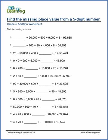 Grade 5 Math, Rounding Worksheets, Grade 5 Math Worksheets, Number Place Value, Place Value Worksheets, Grade 6 Math, Cursive Writing Worksheets, Comprehension Exercises, Math Place Value