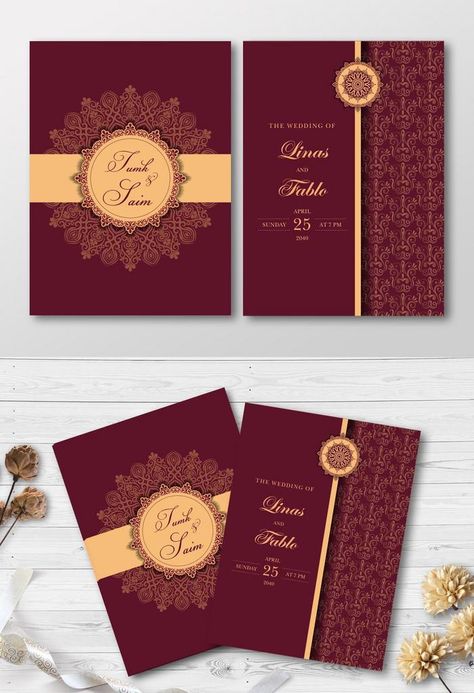 modern luxury wedding card, elegant premium invitation card#pikbest#templates Hindu Wedding Invitation Card Design, Wedding Card Elegant, Luxury Wedding Card, Modern Luxury Wedding, Hindu Wedding Invitation Cards, Brochure Graphic, Indian Wedding Invitation Card Design, Hindu Wedding Invitations, Abstract Art Background