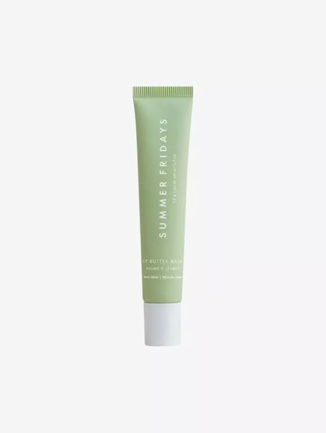 Summer Fridays Lip Butter Balm Sweet Mint | MECCA Things To Get For Christmas, Shoping Bag, Gifts For Neighbors, Volleyball Bag, Lip Butter Balm, Girly Christmas Gifts, Green Lips, Skincare Wishlist, Sweet Mint