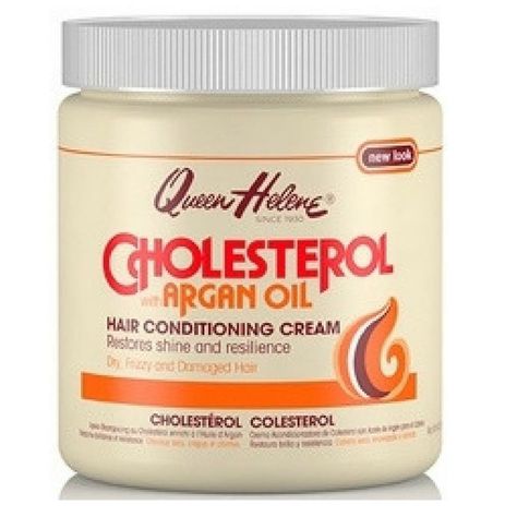 QUEEN HELENE Cholesterol Hair Conditioning Creme Argan Oil, 15 oz (Pack of 2) Overprocessed Hair, Queen Helene, Hair Conditioning, Argan Oil Hair, Oil Hair, Hair Back, Oil Treatments, Beauty Products Drugstore, Shea Moisture Products